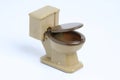 Brown Toy Toilet