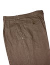 Brown trousers Royalty Free Stock Photo