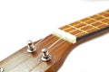 Brown ukulele guitar Royalty Free Stock Photo