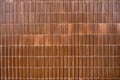 Brown wall clay tile of tropical house texture