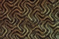 Brown weaving  bamboo texture  pattern background Royalty Free Stock Photo