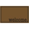 Brown Welcome Doormat Illustration