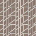 Brown And White Diagonal Box Abstract Knitting Pattern Background