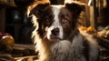 Stunning Backlit Photography: Capturing The Essence Of A White And Brown Dog