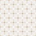 Brown on white geometric tile oval and circle scribbly lines seamless repeat pattern background