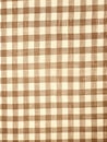 Brown and White Gingham Pattern Antique Junk Journal Page background wall art decor, for nursery or Royalty Free Stock Photo