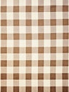 Brown and White Gingham Pattern Antique Junk Journal Page background wall art decor, for nursery or Royalty Free Stock Photo