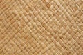 Brown wicker woven bag or straw bag. Woven natural straw texture as background. Royalty Free Stock Photo