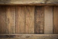 Brown wood barn texture background of timber case box from old wooden plank Royalty Free Stock Photo