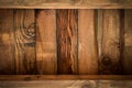 Brown wood barn texture background of timber case box from old wooden plank Royalty Free Stock Photo