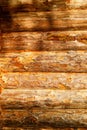 Brown wood log wall surface background image. Background, texture, place for text, copy space Royalty Free Stock Photo