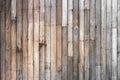 Brown wood plank wall texture background natural wood patterns for design. Royalty Free Stock Photo