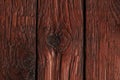 Brown wood surface as natural background for your design. Vintage painted wooden texture. Royalty Free Stock Photo