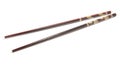 Brown wooden chopsticks