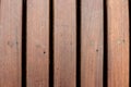 brown wooden deck in a swimming pool Royalty Free Stock Photo