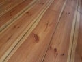 Brown wooden floor in houses in Storkow
