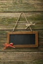 Brown wooden frame Royalty Free Stock Photo