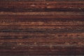 Brown wooden plank wall texture as background Royalty Free Stock Photo