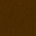 Brown wooden texture. Wood grain pattern. Cartoon abstract fibers structure background, vector illustration Royalty Free Stock Photo