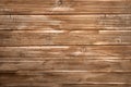 Brown wooden wall or fence background. The horizontal boards or planking