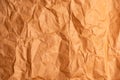 Brown wrinkle recycle paper vintage style background Royalty Free Stock Photo