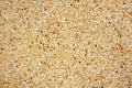 Brown and Yellow gravel pattern or concrete wall for background Royalty Free Stock Photo