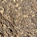 Brown zigzag stone texture