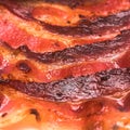 Browned Bacon Royalty Free Stock Photo