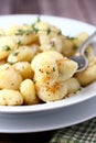 Browned Butter Gnocchi Royalty Free Stock Photo