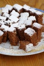 Brownie icing sugar