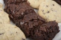 Brownies and Cookies Royalty Free Stock Photo