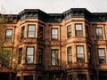 Brownstones in Park Slope, Brooklyn, New York City Royalty Free Stock Photo
