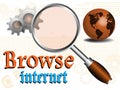 Browse the internet