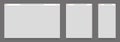 Browser mockups. Empty computer tablet and mobile web page templates, blank website frames on different devices. Vector