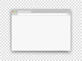 Browser new window. Website mockup. Empty web bar. Blank flat computer frame template. Royalty Free Stock Photo