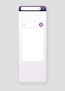 Browser search bar. Web page internet browser button, search box template. Internet search system. Simple element of Royalty Free Stock Photo