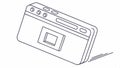 Browser window icon, internet browser, web page, UI element, app icon vector design Generative AI Royalty Free Stock Photo