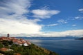 Picturesque view of village Brsec on Istria penins