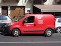 BRT DPD courier van in Turin Royalty Free Stock Photo