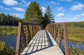 A Hiking Trail in Algonquin Provincial Park Ontario Royalty Free Stock Photo