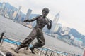 Bruce Lee statue in Avenue of Stars. Hong Kong. China