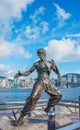 Bruce Lee Statue in China,