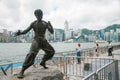 Bruce Lee Statue in Hong Kong