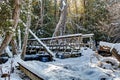 Bruce Trail Bridge Over Boyne River