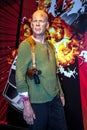 Bruce Willis as John McClane in the Madame Tussaud wax museum, London