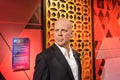 Bruce Willis figure at Madame Tussauds wax museum in Istanbul Royalty Free Stock Photo