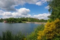 Brucher reservoir, Marienheide, Bergisches Land, Germany