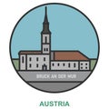 Bruck An Der Mur. Cities and towns in Austria