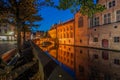 Bruges on an autumn evening