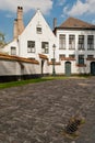 Bruges, Begijnhof (Beguinage) residential houses d